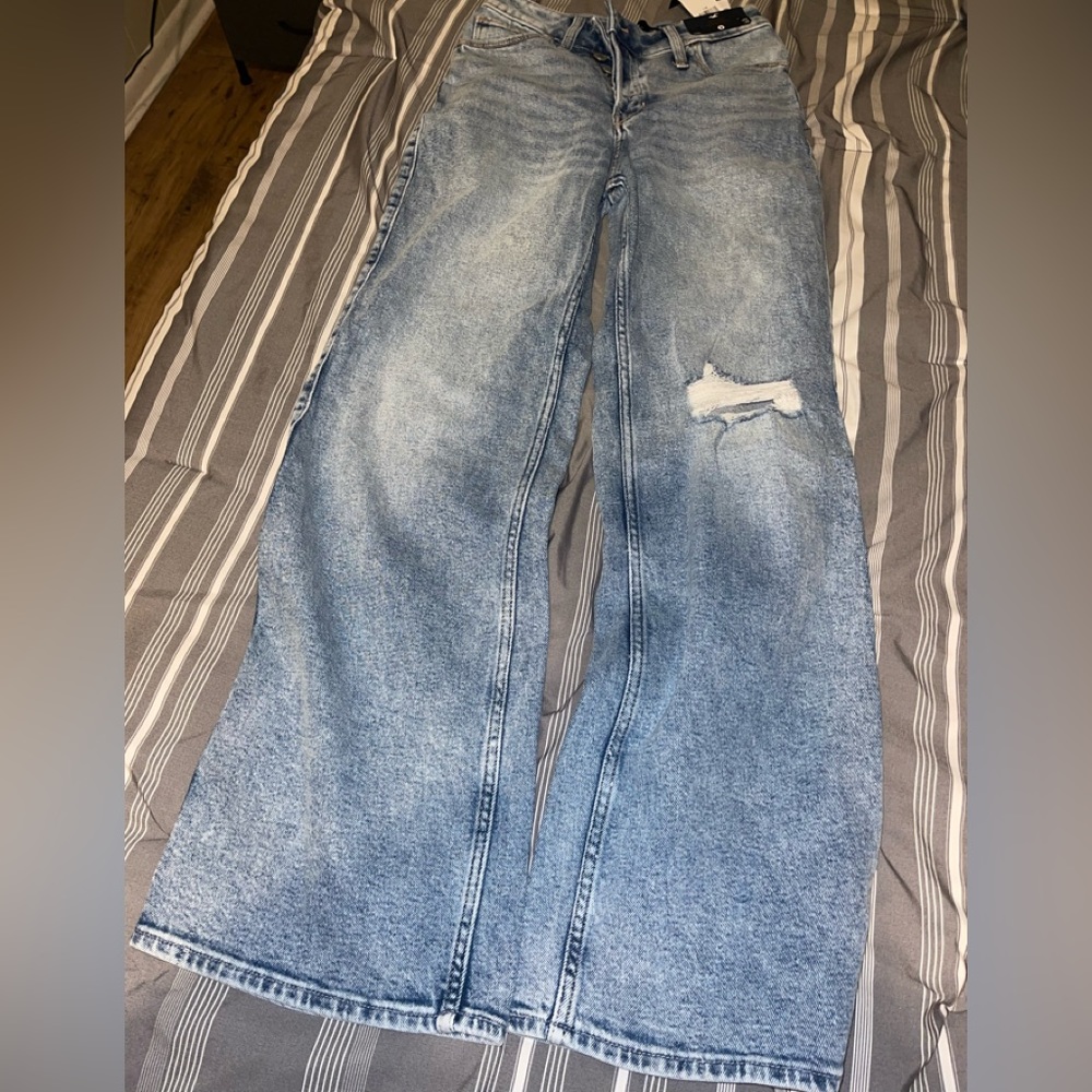 High rise vintage baggy jeans
